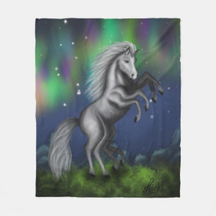 Majestät von Sleipnir: Odins achtbeiniger Steed Fleecedecke