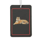 Majestätiger Tiger Autolufterfrischer (Rückseite)