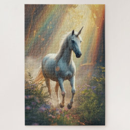 Majestätiges Einhorn-Jigsaw-Puzzle Puzzle