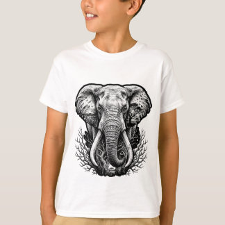 Majestätiges Elefant-T-Shirt T-Shirt