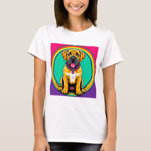 Majestätiges lebendiges Hundeporträt T-Shirt