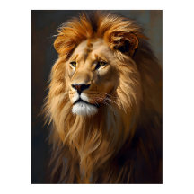 Majestätiges Löwenporträt