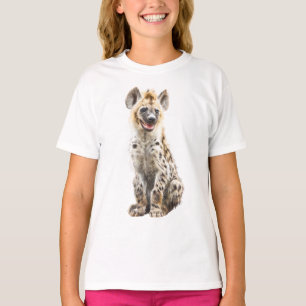 Majestätiges Porträt eines jungen Hyänenjungen T-Shirt