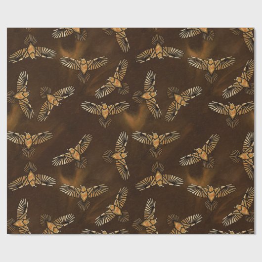 majestätisch geschenkpapier (Flach)