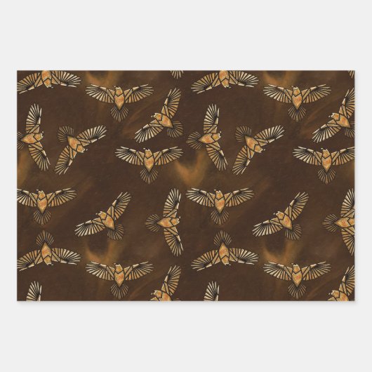 majestätisch geschenkpapier set (Vorderseite 2)