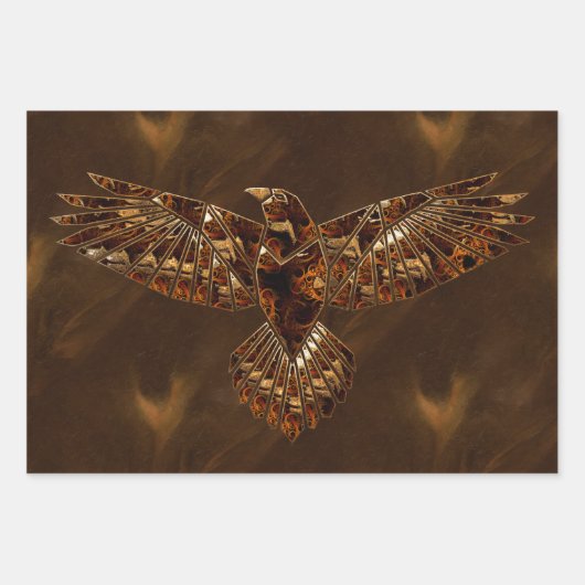 majestätisch geschenkpapier set (Vorderseite)