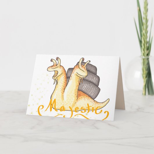 majestätisch karte (Vorderseite)