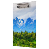 Majestätische Alaska-Berge Klemmbrett (Links)