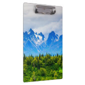 Majestätische Alaska-Berge Klemmbrett (Rechts)