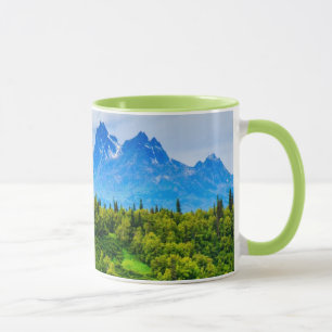 Majestätische Alaska-Berge Tasse