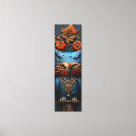 🦜 🌺 🎨 majestätische Aviäre Kunst 🖌️ 💐 Leinwanddruck