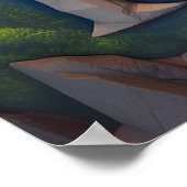 Majestätische Berge: Der Herr ist mein Felsen Poster (Ecke)