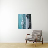 Majestätische Berge über das Nebeltal Wandteppich (Beispiel)