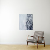 Majestätische Berge unter Wolken Wandteppich (Beispiel)