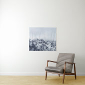 Majestätische Berge unter Wolken Wandteppich (Beispiel (Horizontal))