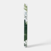 Majestätische Berglandschaft – Natur in Grüntönen iPhone 15 Hülle (Linke Seite)