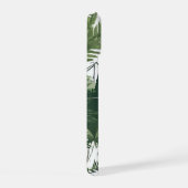 Majestätische Berglandschaft – Natur in Grüntönen iPhone 15 Hülle (Rechte Seite)