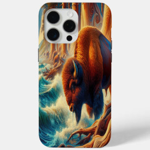 majestätische Bison steht hoch Case-Mate iPhone Hülle