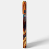 majestätische Bison steht hoch Case-Mate iPhone Hülle (Rückseite / Links)