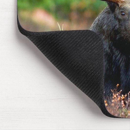 Majestätische Elch-Wiese Mousepad (Ecke)