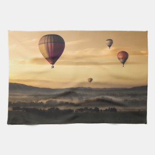 Majestätische Heißluft-Ballone Handtuch