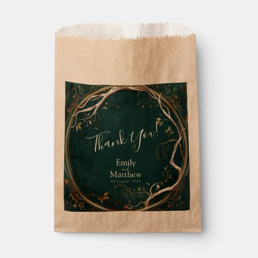 Majestätische Hochzeit in Mittelerden Geschenktütchen (Vorderseite)