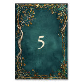 Majestätische Hochzeit in Mittelerden Tischnummer (Rückseite)