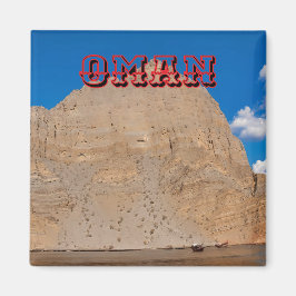 Majestätische Landschaften von Oman Magnet