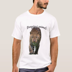 Majestätische Leoparden streifen durch die wilde T T-Shirt