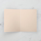 majestätische Löwengrüßkarte Karte (Innenseite)