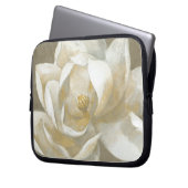Majestätische Magnolie Laptopschutzhülle (Vorderseite Links)