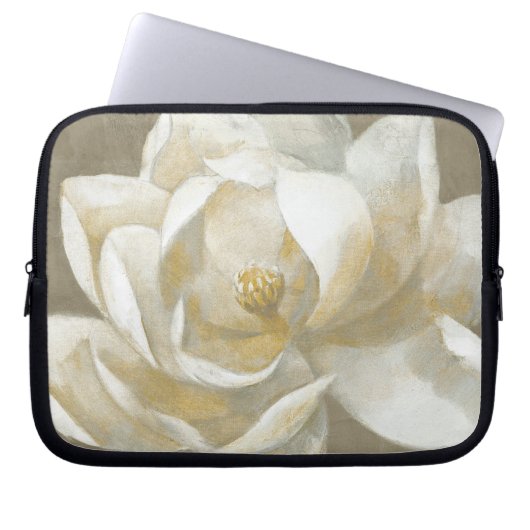 Majestätische Magnolie Laptopschutzhülle (Vorderseite)