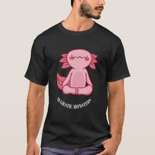 Majestätische Monster Süße Lustige Yoga-Drachen-De T-Shirt