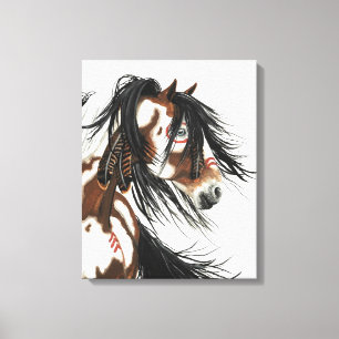 Majestätische Mustangs durch BiHrLe dehnten Leinwanddruck