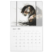 Majestätische Pferde die Kunst von AmyLyn Bihrle Kalender (Mär 2026)