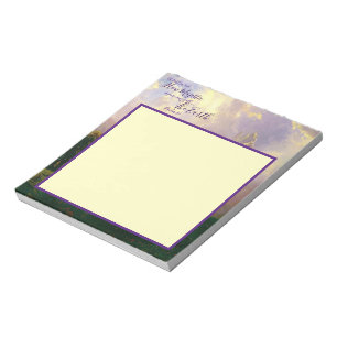 Majestätische Rocky Mountains Notizblock