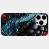 Majestätische Schiffe, die durch turbulente Gewäss Case-Mate iPhone Hülle (Rückseite (Horizontal))