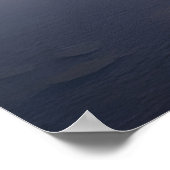 Majestätische schneebedeckte Berge Poster (Ecke)
