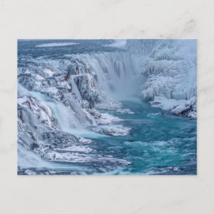 Majestätische Schönheit Islands Postkarte