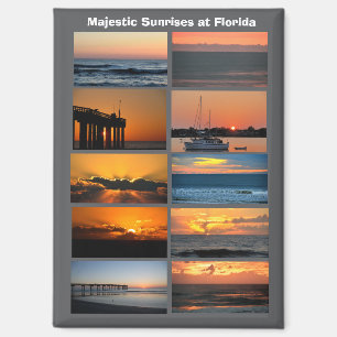 Majestätische Sonnenaufgänge in Florida Magnet