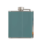 Majestätische Statur Flachmann (Rückseite)