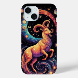 Majestätische Steinbock-Sternzeichen-Kunst Case-Mate iPhone Hülle