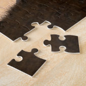 Majestätische Stier-Elch-und Vollmond-Aufstieg Puzzle (Seite)