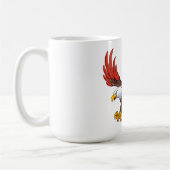 Majestätischer Adler im Flug Kaffeetasse (Links)