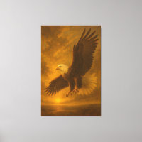 Majestätischer Adler im goldenen Licht – Wilde Kun