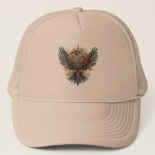 Majestätischer Adler in kunstvoller Gestaltung Truckerkappe