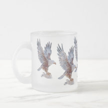 Majestätischer Adler-Kristall-Stil-Becher