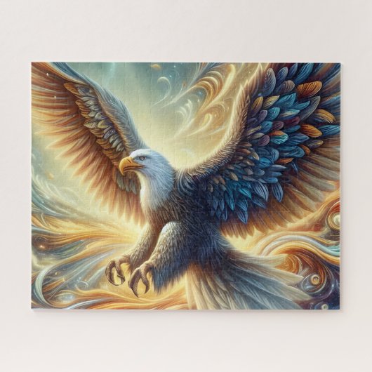 Majestätischer Adler Puzzle (Horizontal)