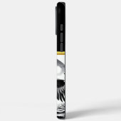 Majestätischer Adler stürzt über turbulente Ozeanw Case-Mate iPhone Hülle (Rückseite / Links)