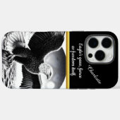 Majestätischer Adler stürzt über turbulente Ozeanw Case-Mate iPhone Hülle (Rückseite (Horizontal))